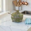 Green elephant creative decorative sugar jar, home kitchen storage jar, cute decorative item, kitchen seasoning storage jar, seasoning jar details Picture